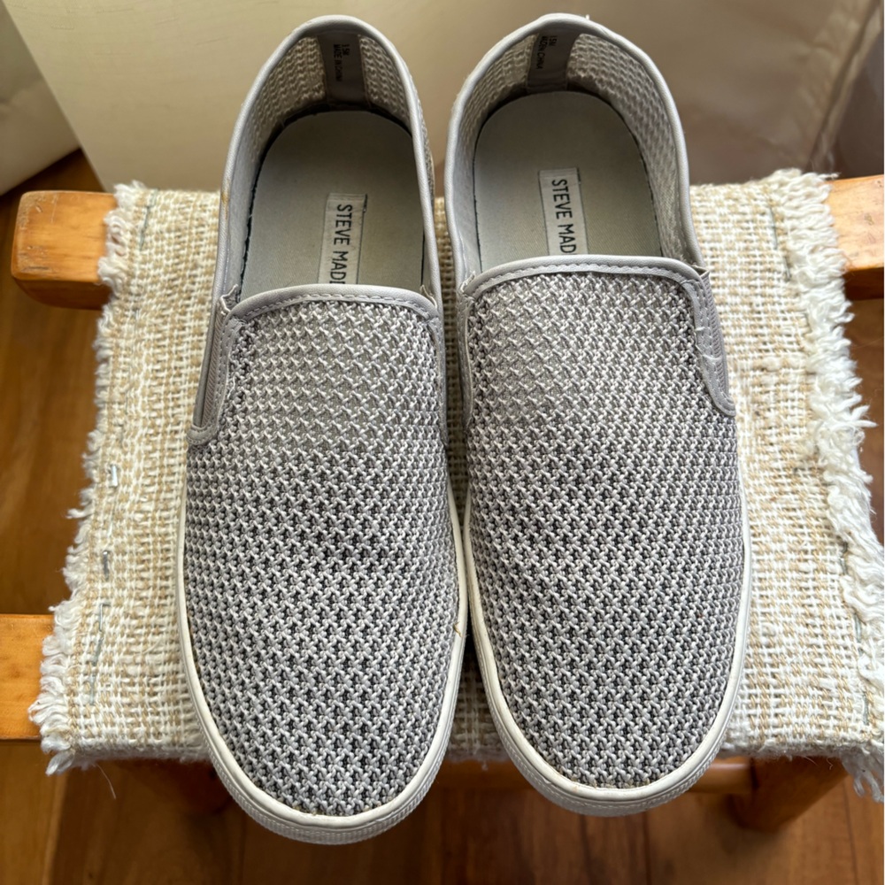 Steve Madden Gray Women’s Slip-On Shoes
